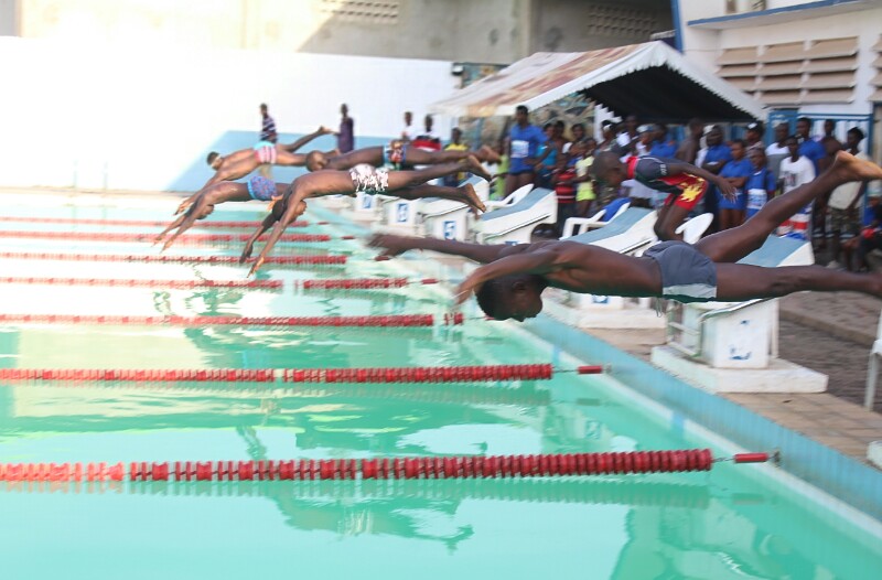 Guinée: Début du championnat mensuel de Natation. – Base Cote Media